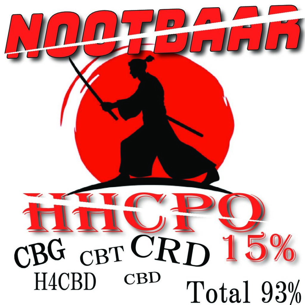 【NOOTBAAR】HHCPO 15% リキッド 0.5ml フルガラスアトマイザー　