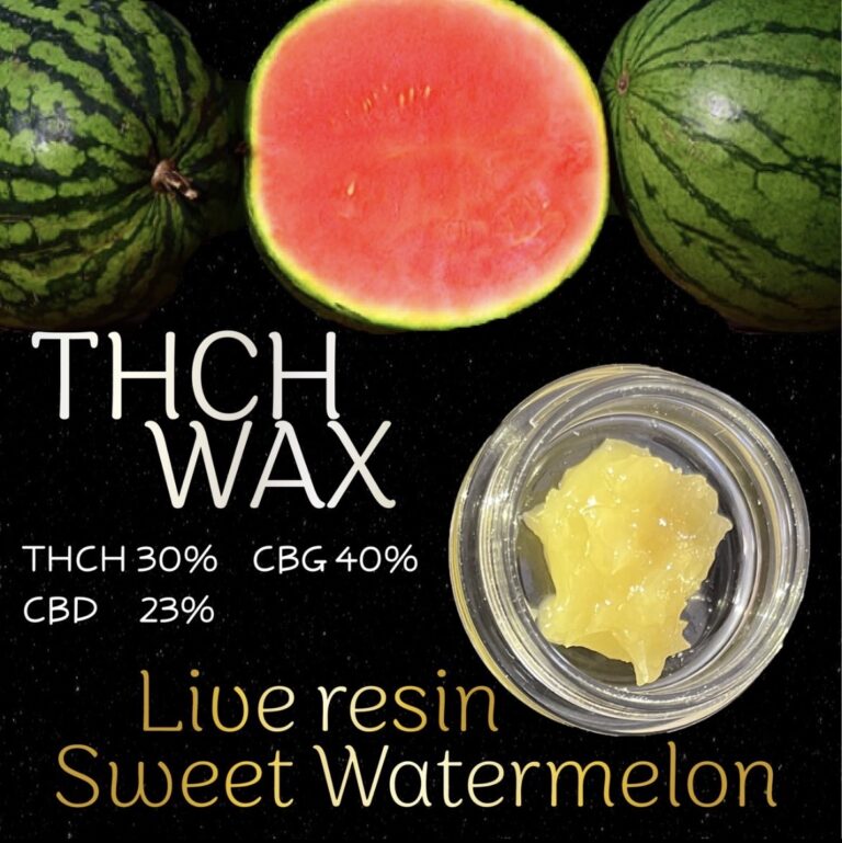 THCH Wax Live resin Sweet Watermrlon